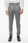 Cruna Houndstooth Motif Raval Single Pleat Pants With Breast Pocke