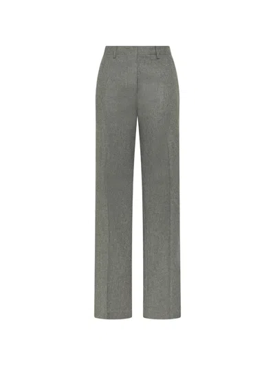Cruna Jacqueline Pressed-crease Trousers In Gray