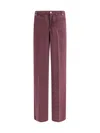 Cruna Five Pockets Jeans In Purple