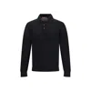 Cruna Man Sweater Charcoal Size 44 Virgin Wool In Black