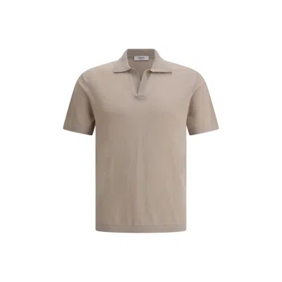 Cruna Levanti Polo Men's Shirt In Sand