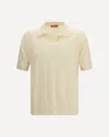 Cruna Levanti Knitted Regular-fit T-shirt In Neutral