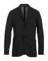 Cruna Man Blazer Black Size 44 Virgin Wool, Elastane