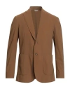 Cruna Man Blazer Brown Size 40 Polyester, Elastane In Brown