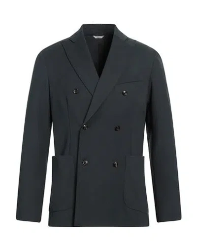 Cruna Man Blazer Dark Green Size 42 Polyester, Virgin Wool, Elastane