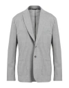 Cruna Man Blazer Grey Size 42 Virgin Wool, Elastane