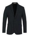 Cruna Man Blazer Midnight Blue Size 38 Polyester, Virgin Wool, Elastane In Grey