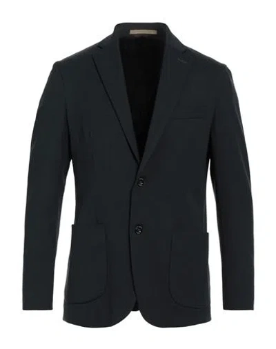 CRUNA CRUNA MAN BLAZER LEAD SIZE 40 POLYESTER, VIRGIN WOOL, ELASTANE