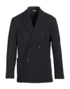 Cruna Man Blazer Midnight Blue Size 40 Polyester, Virgin Wool, Elastane
