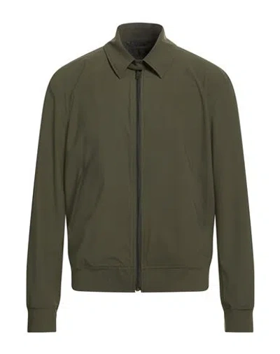 Cruna Man Jacket Dark Green Size 36 Polyamide, Elastane