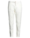 Cruna Man Jeans Cream Size 30 Cotton, Polyester, Elastane In White