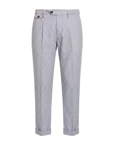 Cruna Man Pants Azure Size 32 Cotton, Polyester In Blue