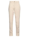 Cruna Man Pants Beige Size 30 Cotton, Elastane