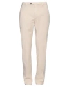 Cruna Stretch Cotton Raval Single-pleat Pants In Beige