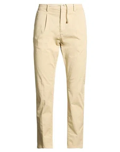 Cruna Man Pants Beige Size 36 Cotton, Elastane In Neutral