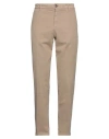 Cruna Man Pants Beige Size 38 Cotton, Elastane