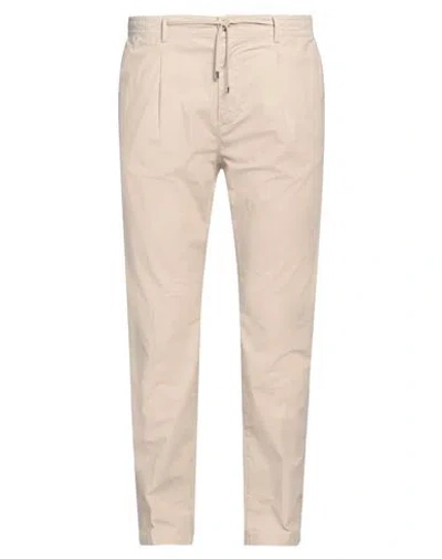 Cruna Man Pants Beige Size 38 Cotton, Elastane