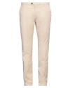 Cruna Man Pants Beige Size 38 Cotton, Elastane In Beige