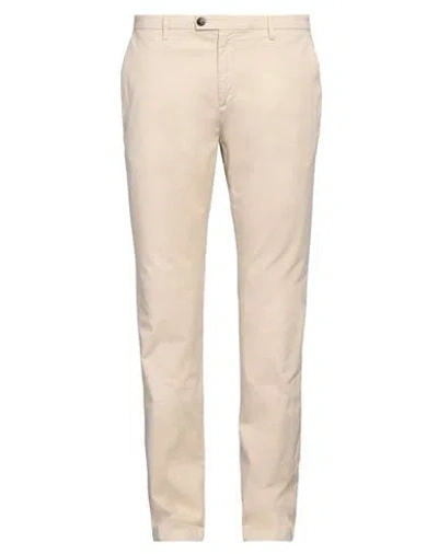 Cruna Man Pants Beige Size 38 Cotton, Elastane