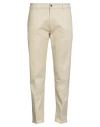 Cruna Man Pants Beige Size 38 Cotton, Elastane In Neutral