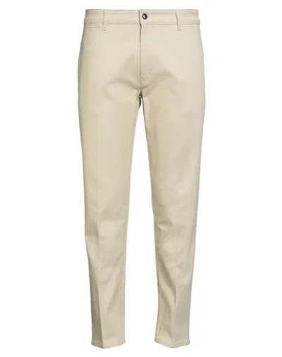 Cruna Man Pants Beige Size 38 Cotton, Elastane In Neutral