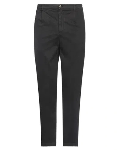 CRUNA CRUNA MAN PANTS BLACK SIZE 28 COTTON, ELASTANE