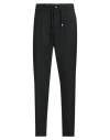 Cruna Man Pants Black Size 28 Wool, Polyester, Elastane In Multi