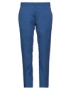 Cruna Man Pants Blue Size 38 Cotton, Elastane