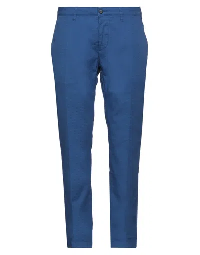Cruna Man Pants Blue Size 38 Cotton, Elastane