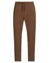 Cruna Man Pants Brown Size 32 Polyester, Elastane