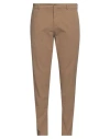 Cruna Man Pants Camel Size 38 Cotton, Elastane In Beige