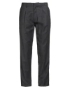 Cruna Man Pants Charcoal Size 32 Virgin Wool, Elastane In Gray