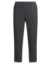 Cruna Man Pants Charcoal Size 36 Virgin Wool, Polyamide, Elastane In Gray