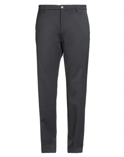 Cruna Man Pants Charcoal Size 40 Polyester, Virgin Wool, Elastane