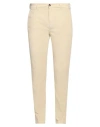 Cruna Man Pants Cream Size 32 Cotton, Elastane In White