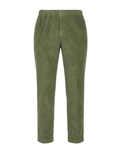 Cruna Man Pants Green Size 36 Cotton, Elastane