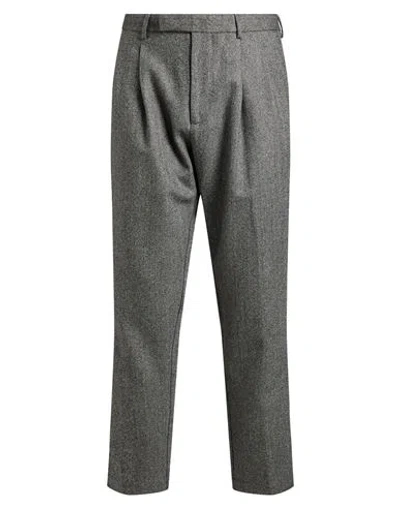 Cruna Man Pants Grey Size 30 Virgin Wool In Gray