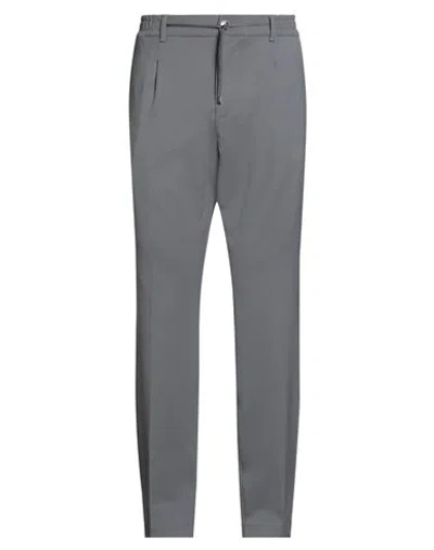 Cruna Man Pants Grey Size 36 Polyester, Virgin Wool, Elastane