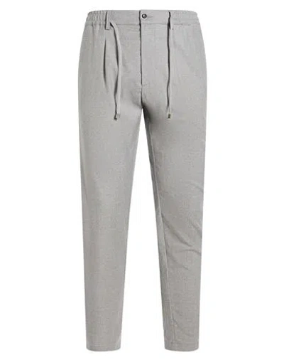 Cruna Man Pants Grey Size 36 Virgin Wool, Elastane