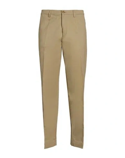 Cruna Man Pants Khaki Size 30 Cotton In Brown