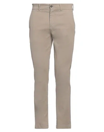 Cruna Man Pants Khaki Size 36 Cotton, Elastane In Beige