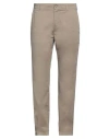Cruna Man Pants Khaki Size 38 Cotton, Elastane In Beige