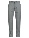Cruna Man Pants Lead Size 38 Wool, Polyester, Elastane In Gray