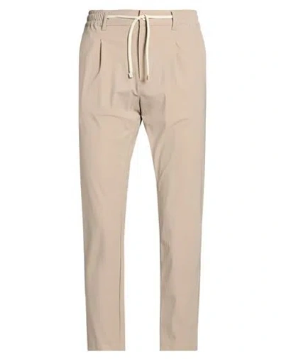 Cruna Man Pants Light Brown Size 32 Polyester, Elastane In Neutral