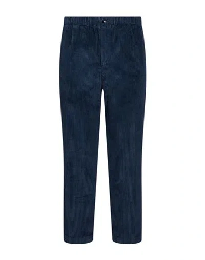 Cruna Man Pants Midnight Blue Size 30 Cotton In Black