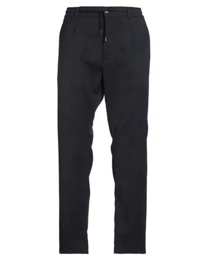 Cruna Man Pants Midnight Blue Size 36 Virgin Wool, Polyester, Elastane