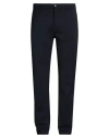 Cruna Man Pants Midnight Blue Size 38 Polyester, Virgin Wool, Elastane In Black
