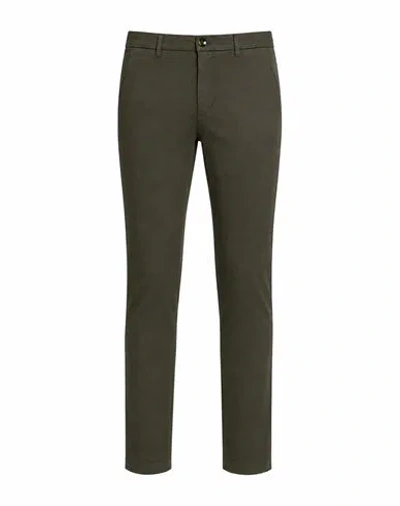 Cruna Man Pants Military Green Size 28 Cotton, Elastane In Multi