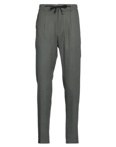 Cruna Man Pants Military Green Size 28 Viscose, Linen