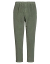 Cruna Man Pants Military Green Size 34 Cotton, Elastane